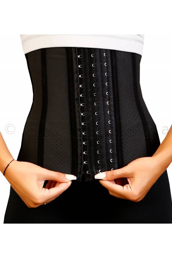 Corset Modelator De Vara cu Gaurele Breathable Ultrasport Black