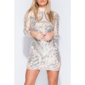 Rochie paiete Snow Queen