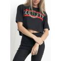 Tricou Guilty Crop Negru