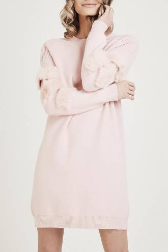 Rochie/pulover Candice Pink