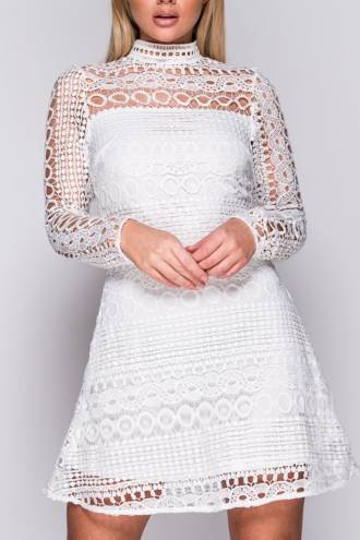 Rochie Boheme White