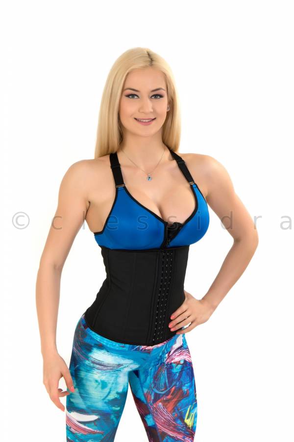 Corset Modelator din Latex cu 25 de tije, cu grad ridicat de