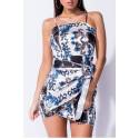 Rochie Blue Scarf