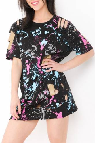 Tricou Paint Splash