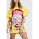 Rochie/tricou Ice Cream Yellow