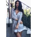 Rochie/cardigan Kalipso Silver Short