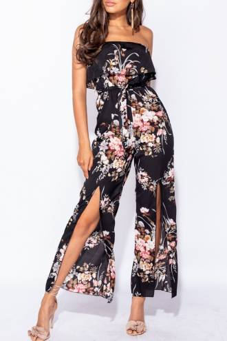 Salopeta Florals Black