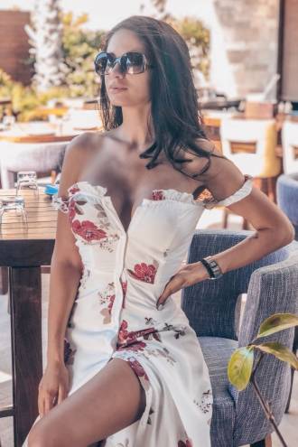 Rochie maxi Roses