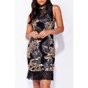 Rochie party cu paiete Tres Chic