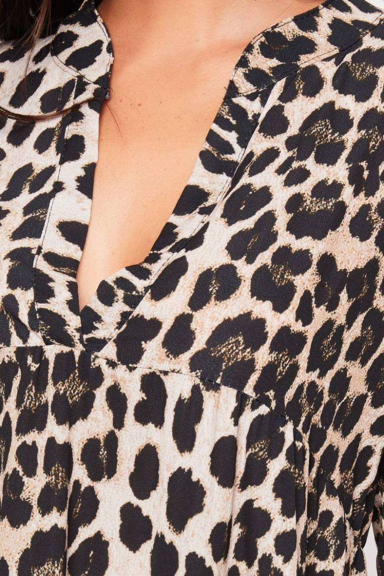 Rochie Boho Leopard