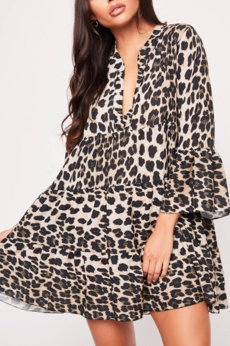 Rochie Boho Leopard