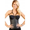 Agressive Latex Zip&Clip Waist Trainer