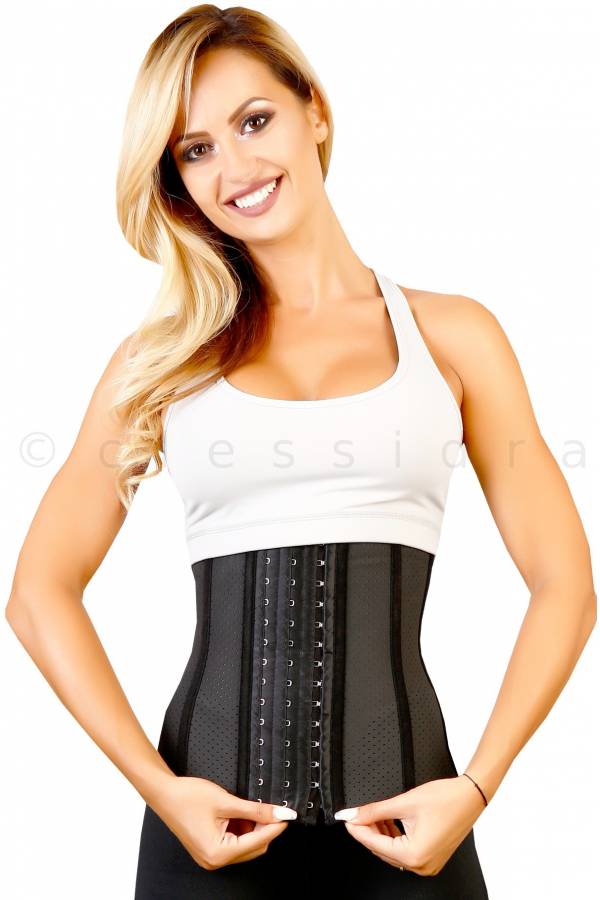 Corset Modelator De Vara cu Gaurele Breathable Ultrasport Black