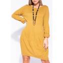 Rochie Alessia Mustard