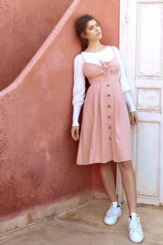 Rochie Lyra Soft Pink