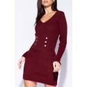 Rochie/pulover Gina Bordo