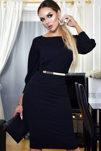 Rochie Shanon Neagra