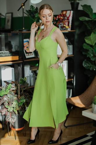 Rochie Trisha Lime