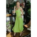 Rochie midi in clos Trisha Lime